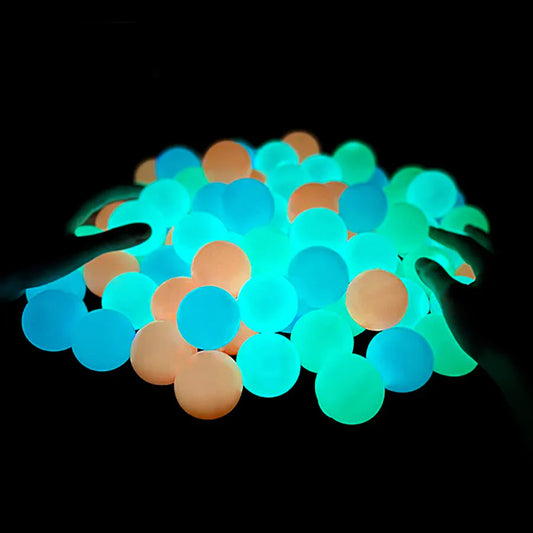 Sticky Glow-in-the-Dark Balls